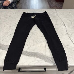 NWT Monrow Black Yoga Leggings in Size Small